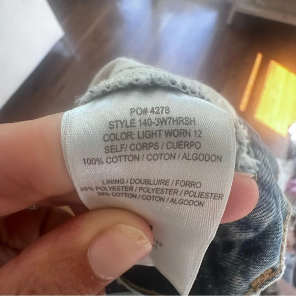 RE/DONE Revolve Hight Rise Buttoned Fly Shorts size 31 Pristine Condition - Picture 13 of 13